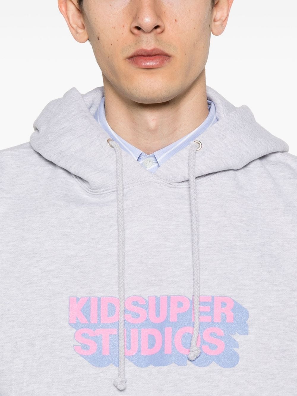 logo-print hoodie - 5