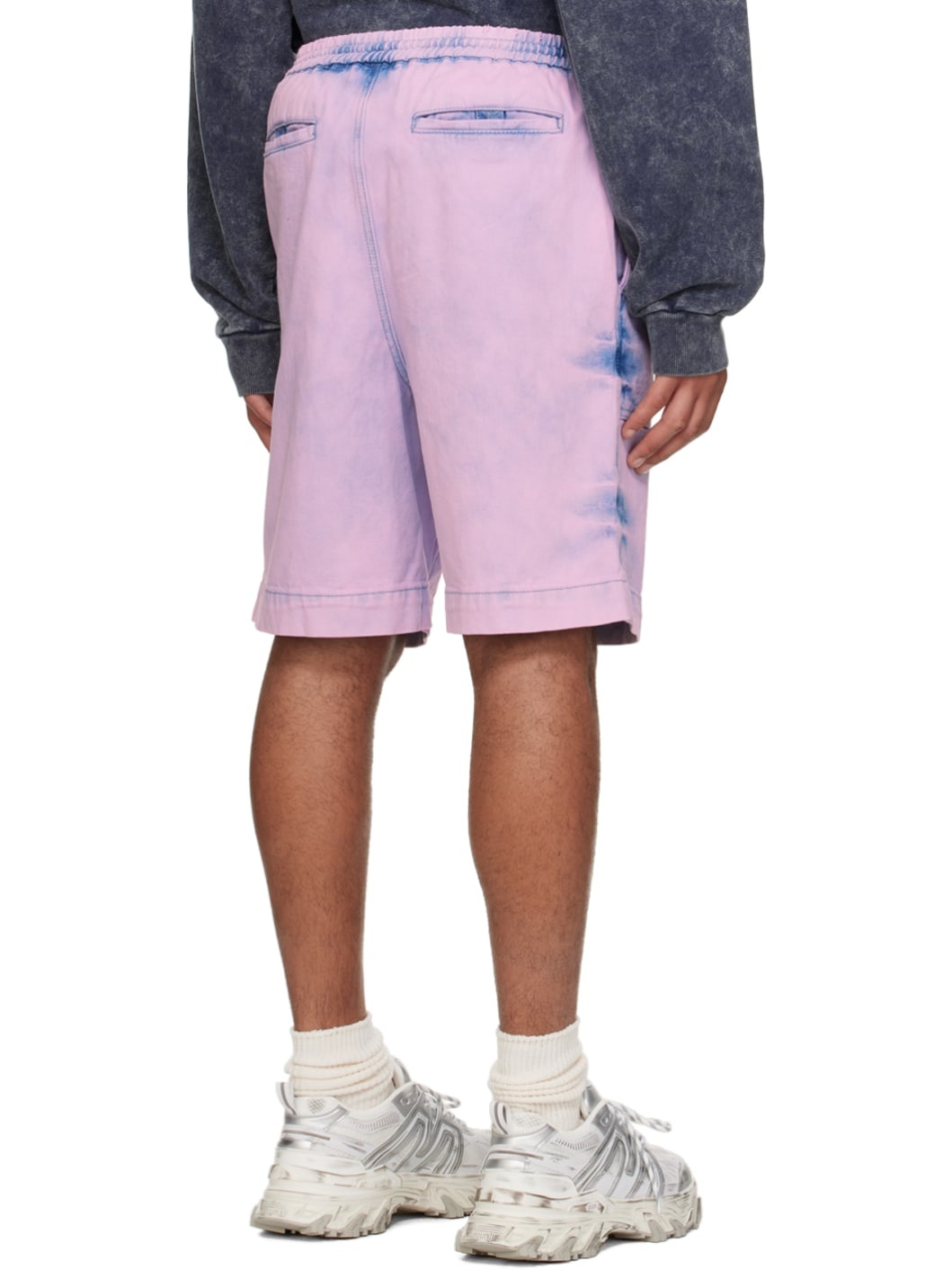 Pink Faded Shorts - 3
