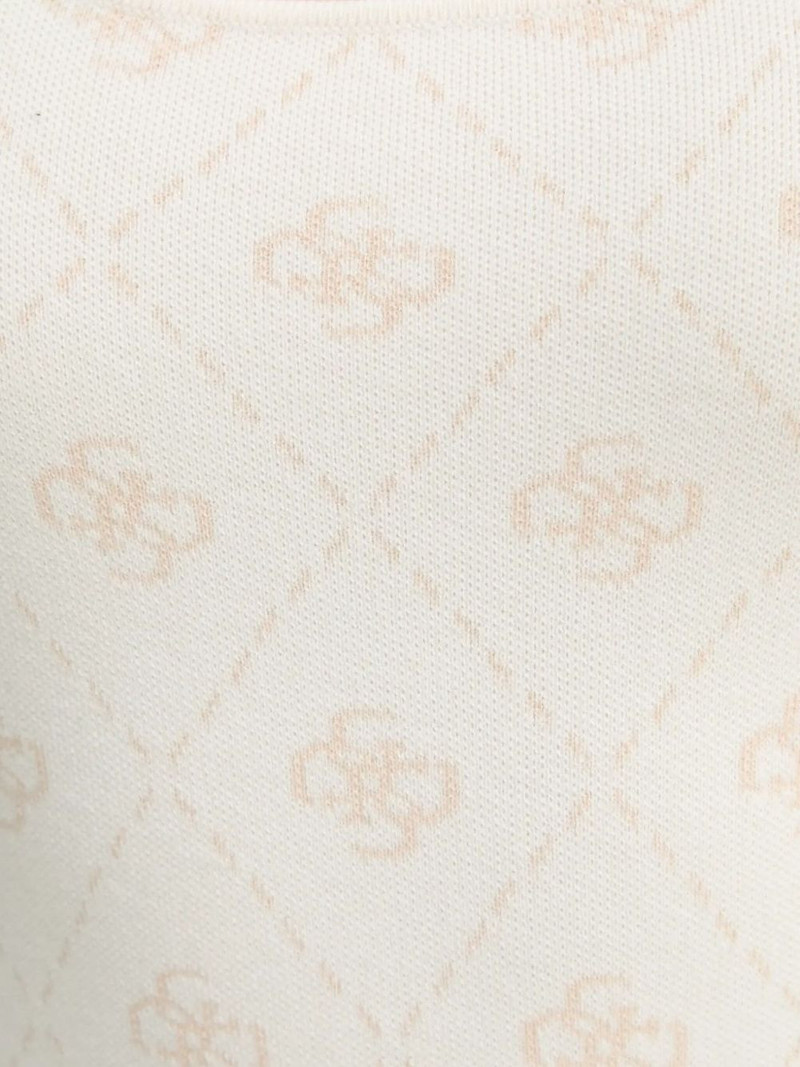 logo-pattern sleeveless mini dress 4