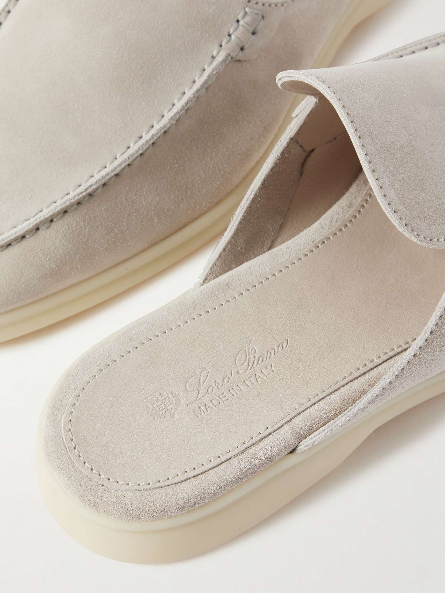 Babouche Walk Suede Backless Loafer - 6