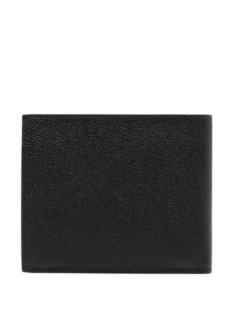 FERRAGAMO Gancini-plaque grained leather wallet outlook