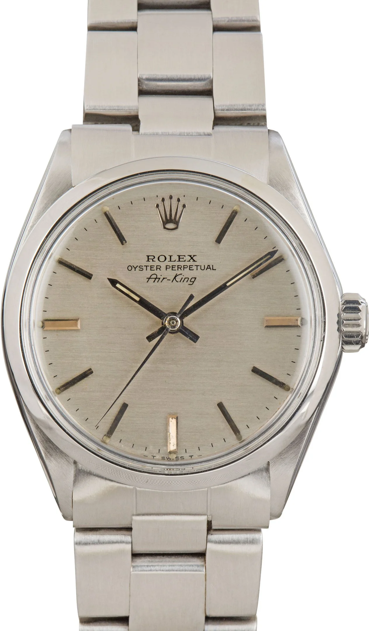 Rolex Air-King Ref 5500 Silver Dial - 1