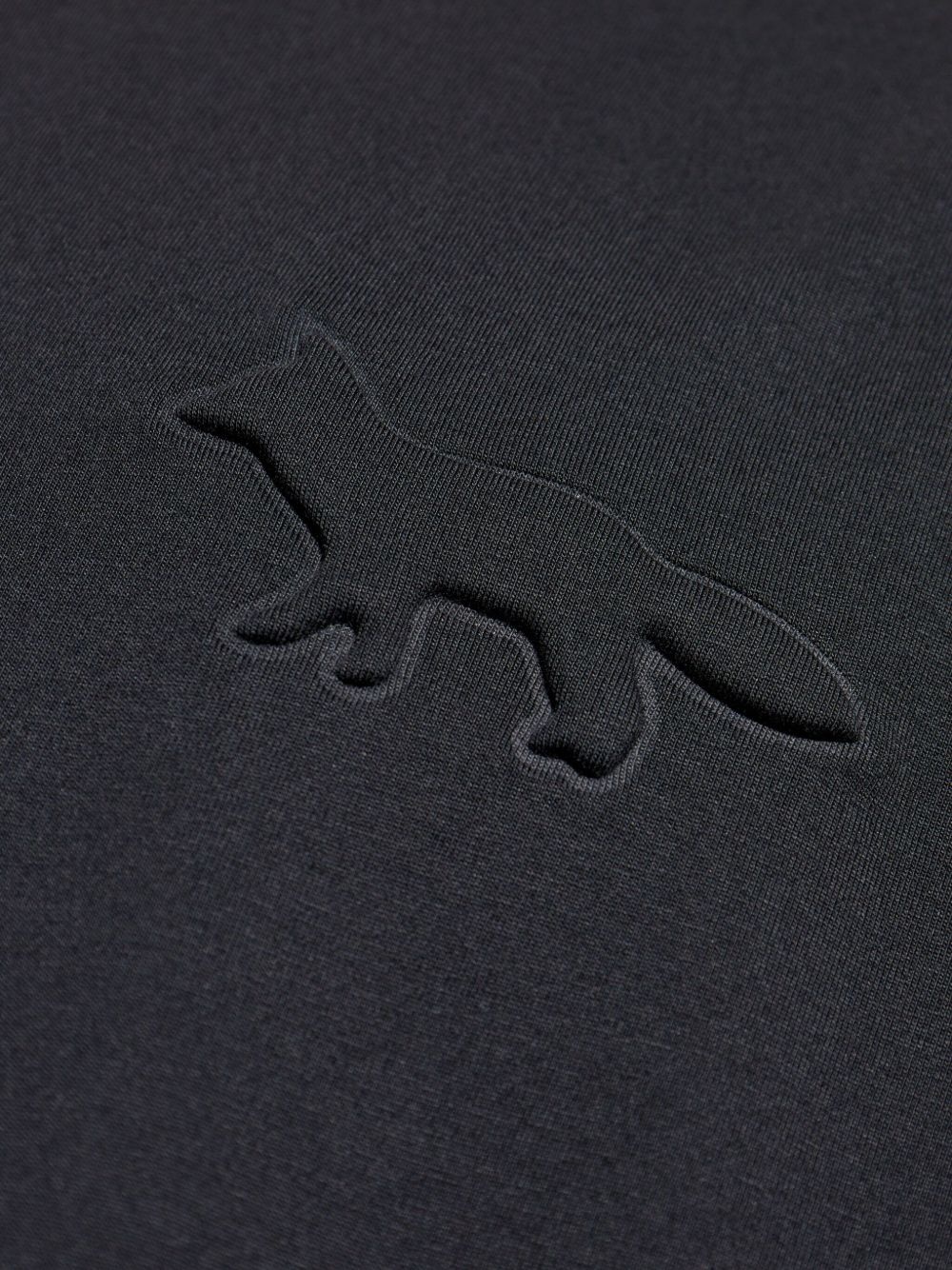 Profile Fox-embossed T-shirt - 5