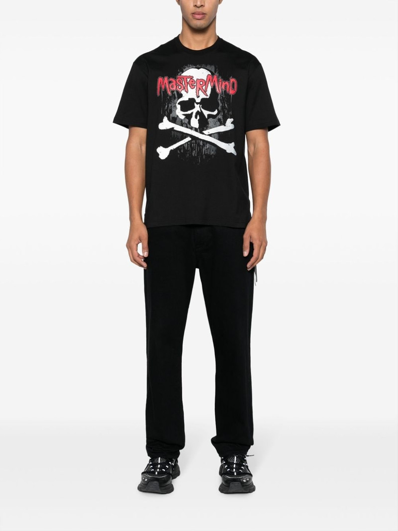 mastermind JAPAN graphic-print cotton T-shirt outlook