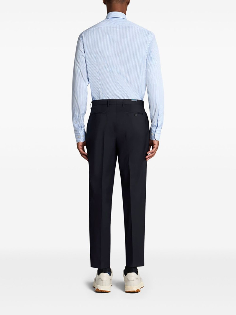 tapered 모직 바지 3
