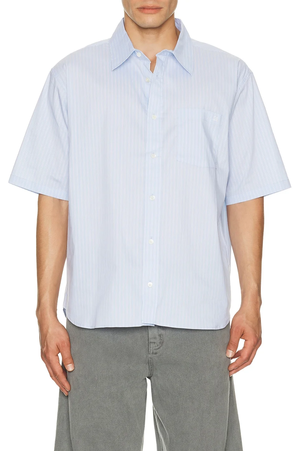 Oversized Half Sleeve Shirt - 1