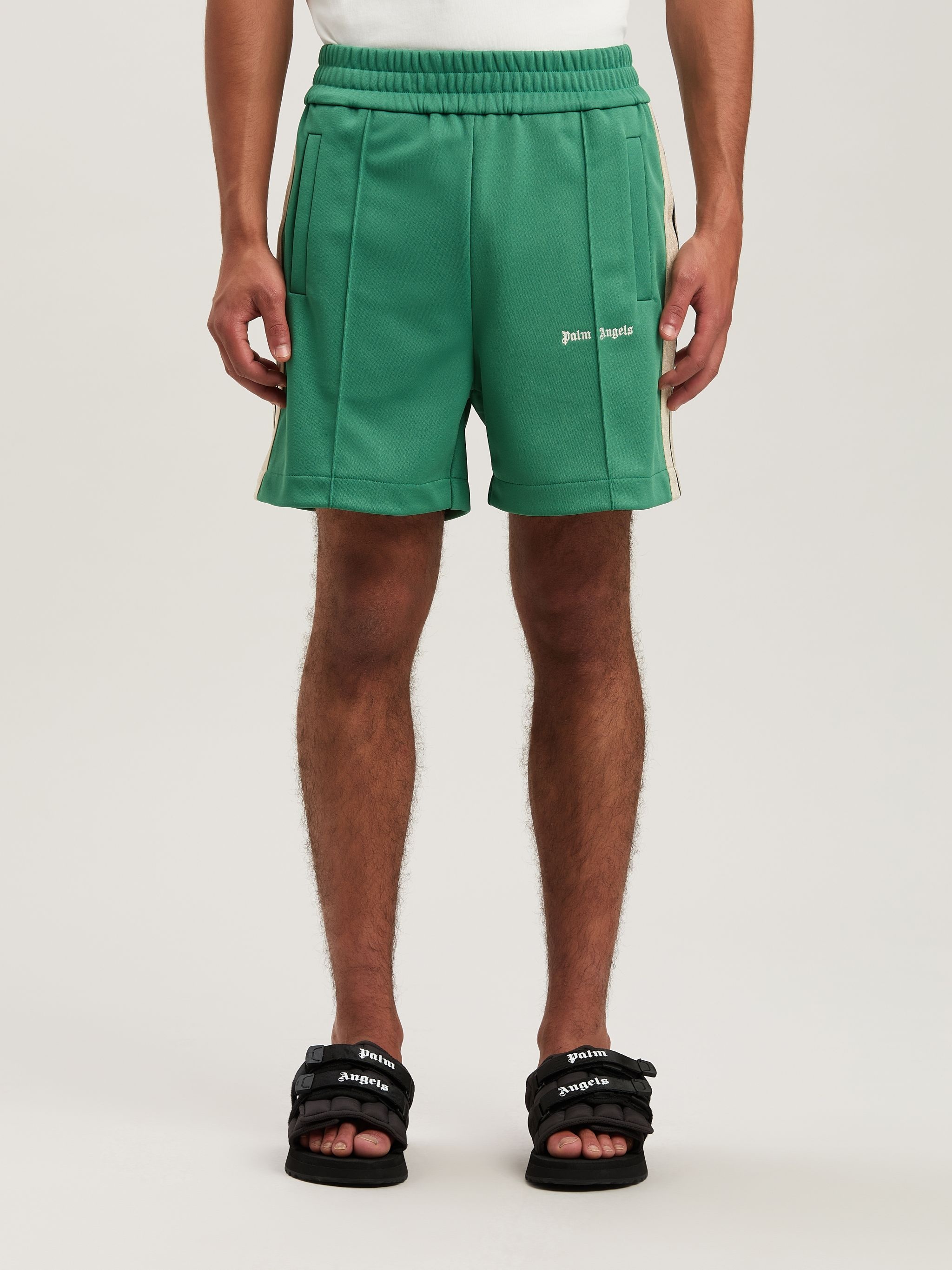 Embroidered Logo Track shorts - 3