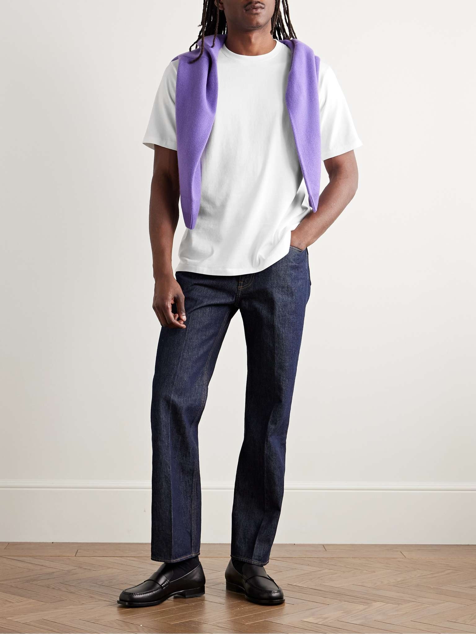 Luster Cotton-Jersey T-Shirt - 2