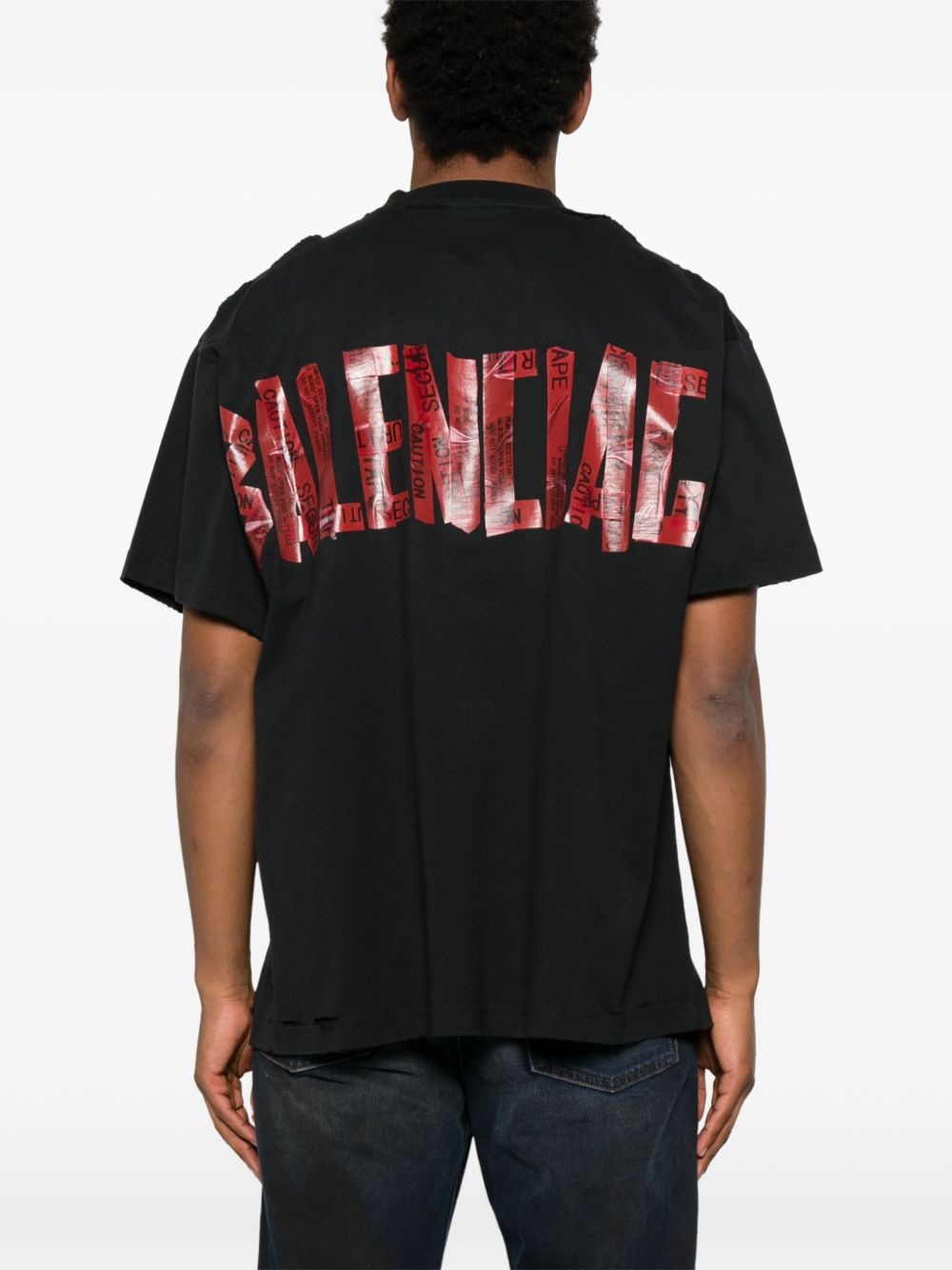Security Tape logo T-shirt - 4