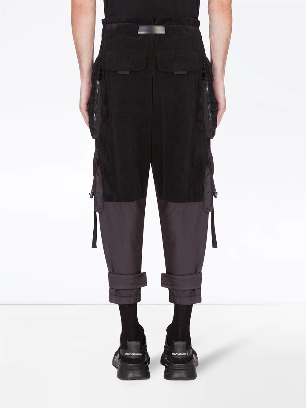 cropped cargo trousers - 4