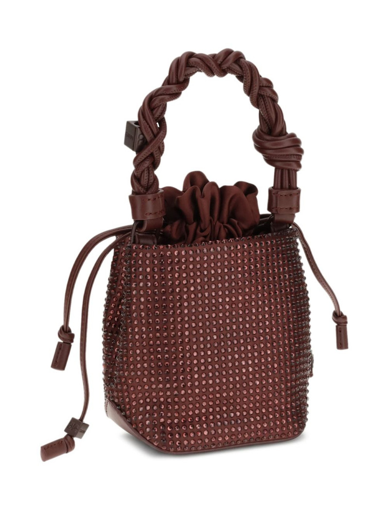 GANNI mini Bou embellished bucket bag outlook