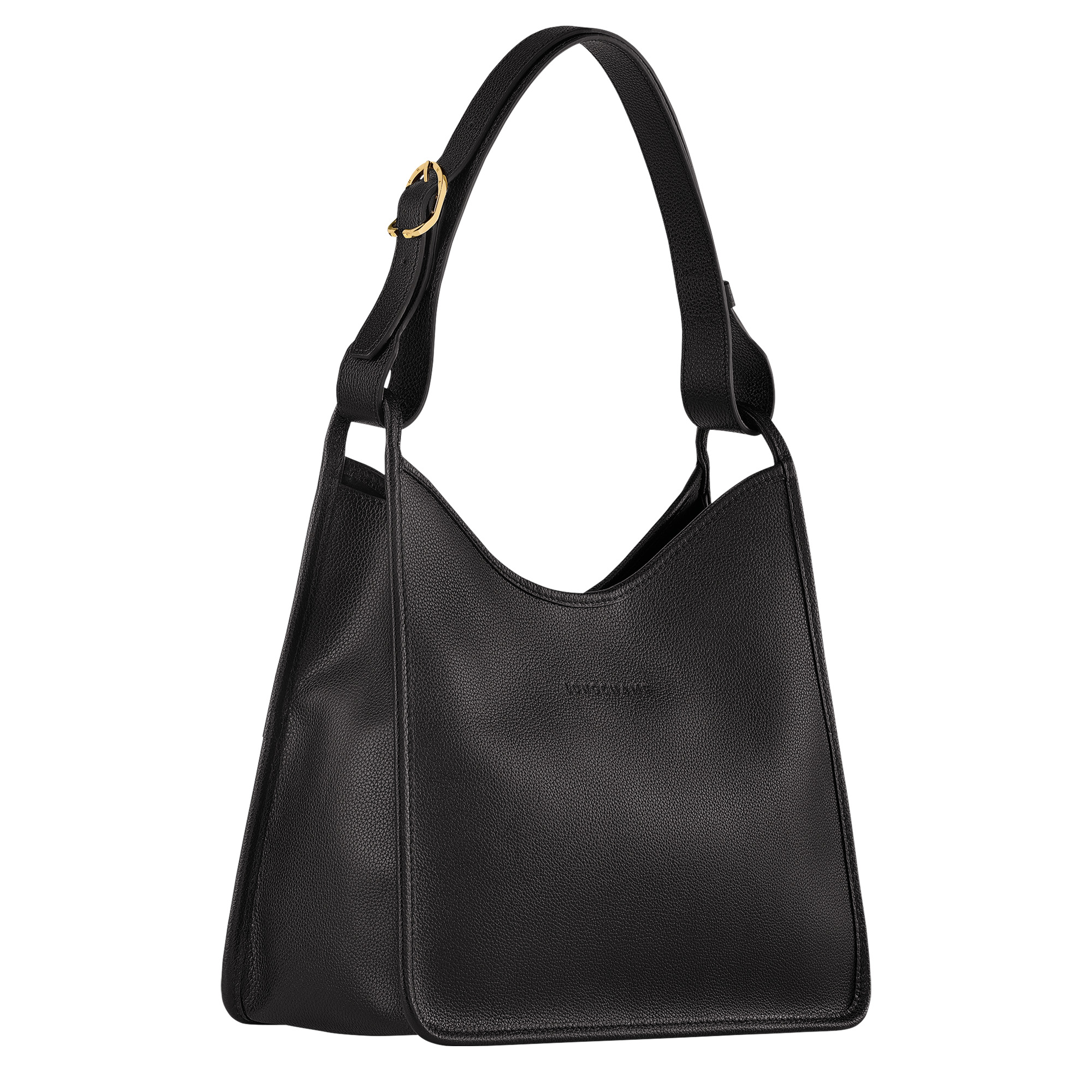 Le Foulonné M Hobo bag Black - Leather - 3