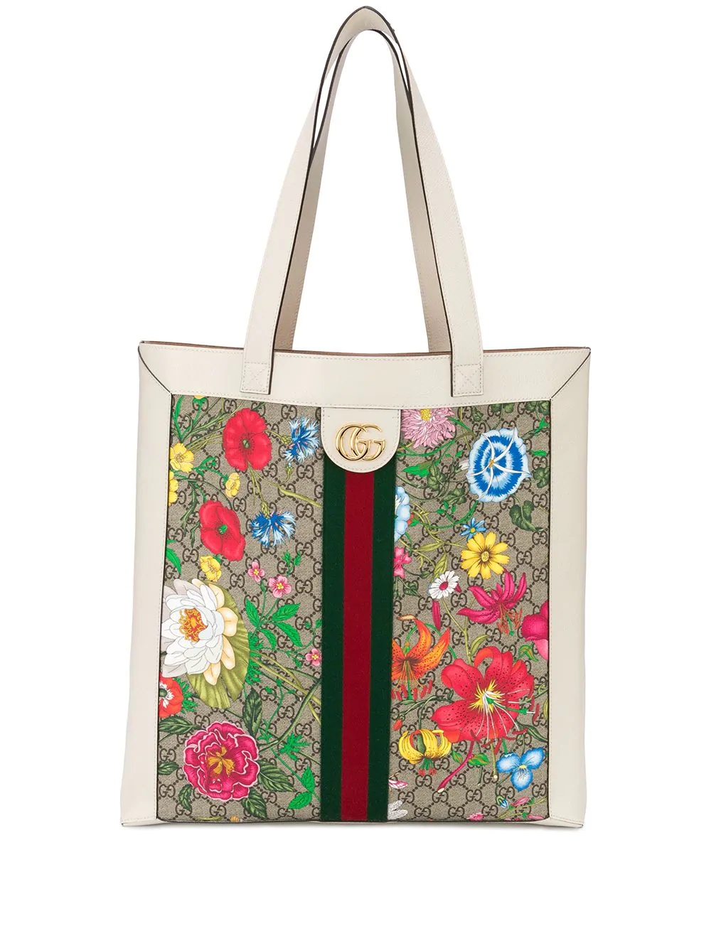 Ophidia GG Flora tote - 1