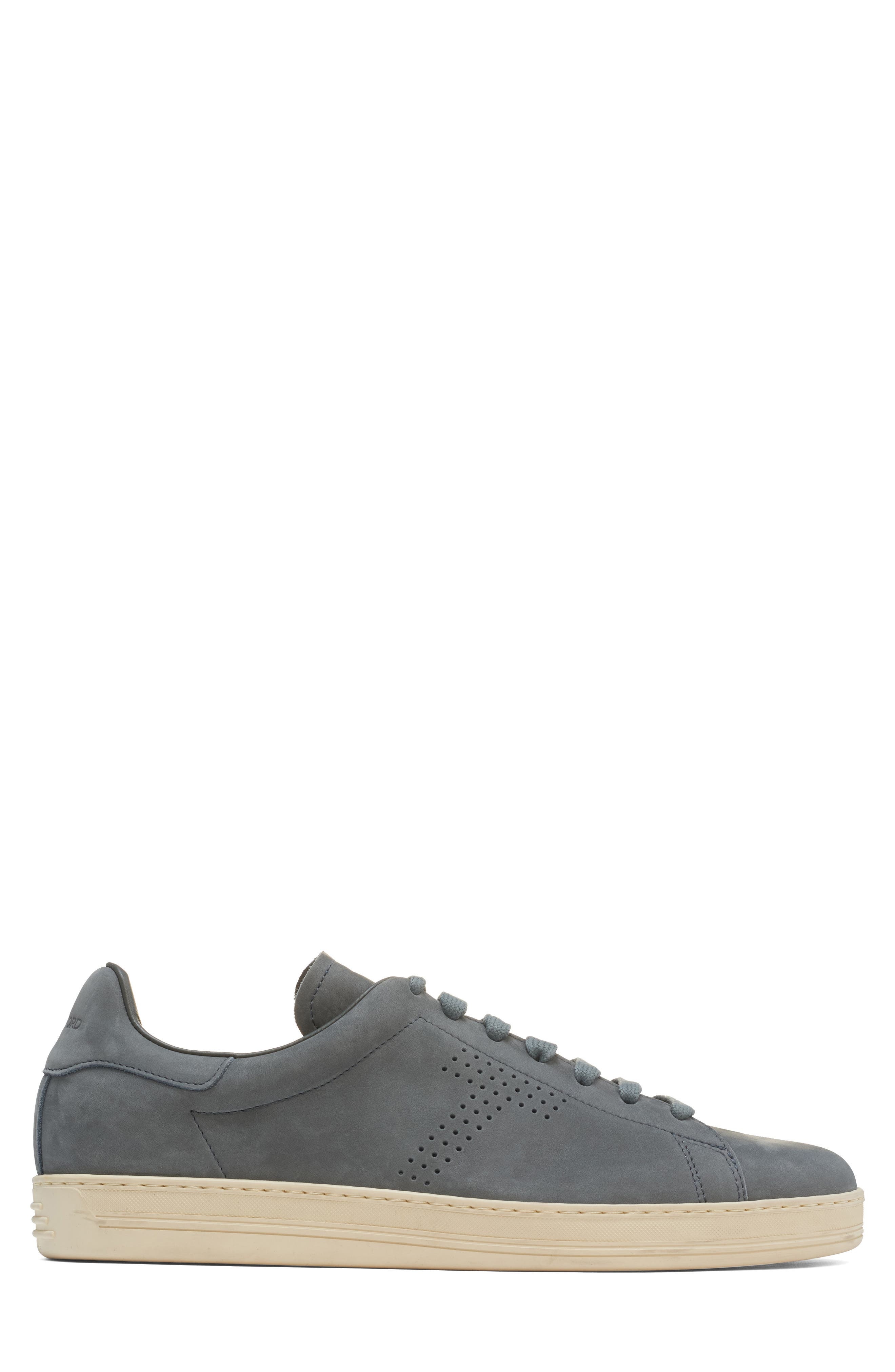 TOM FORD Warwick Sneaker in 3Lw33 Lead Blue/Cream at Nordstrom - 3