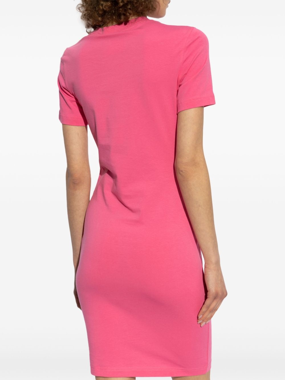 logo-print dress - 3