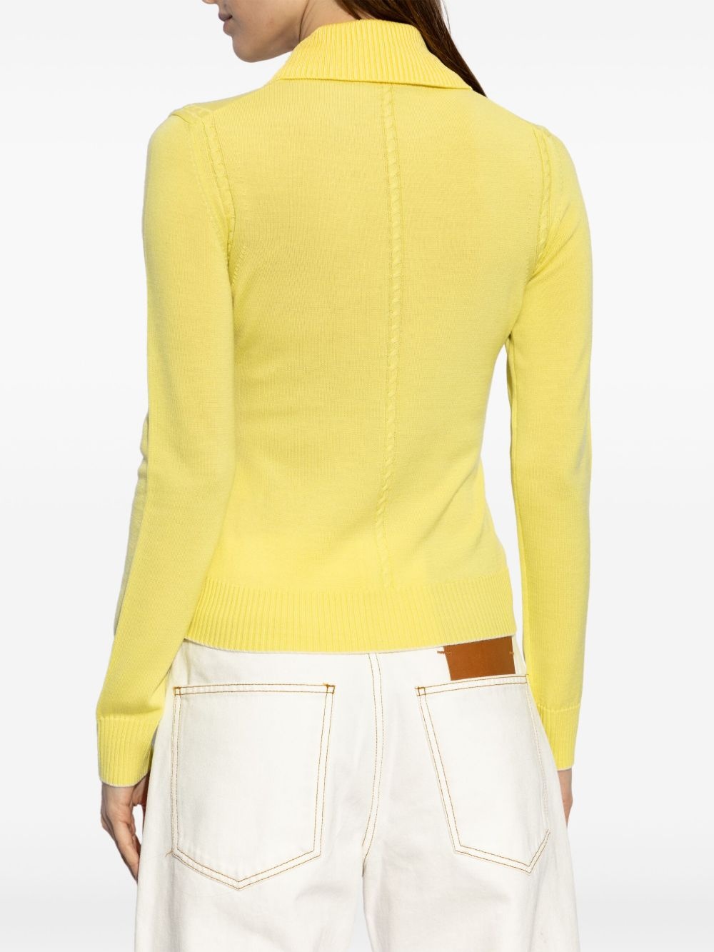 logo-embellished jumper - 4