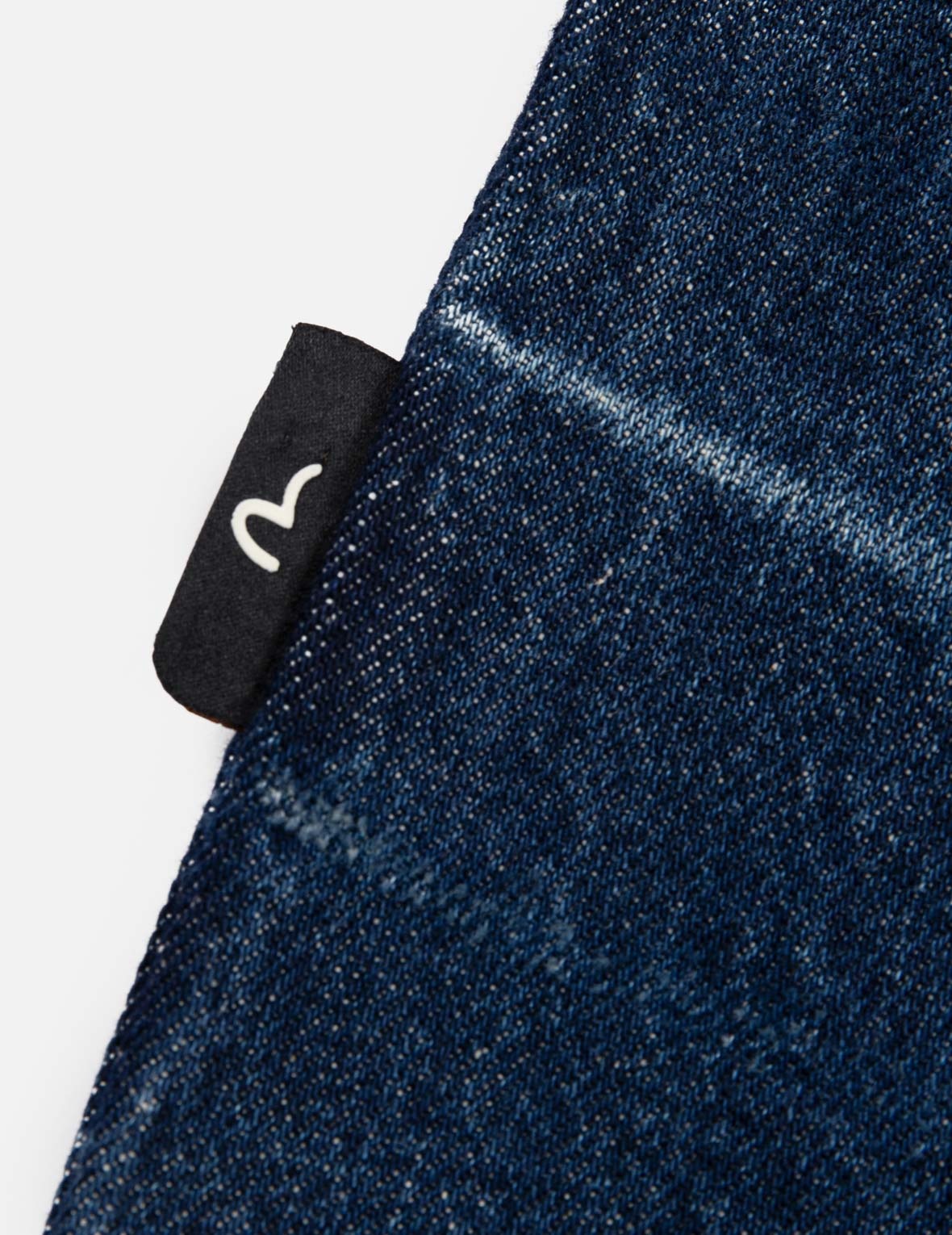 GRUNGE STYLE LOGO AND SEAGULL APPLIQUÉ RELAX FIT DENIM SHIRT - 11