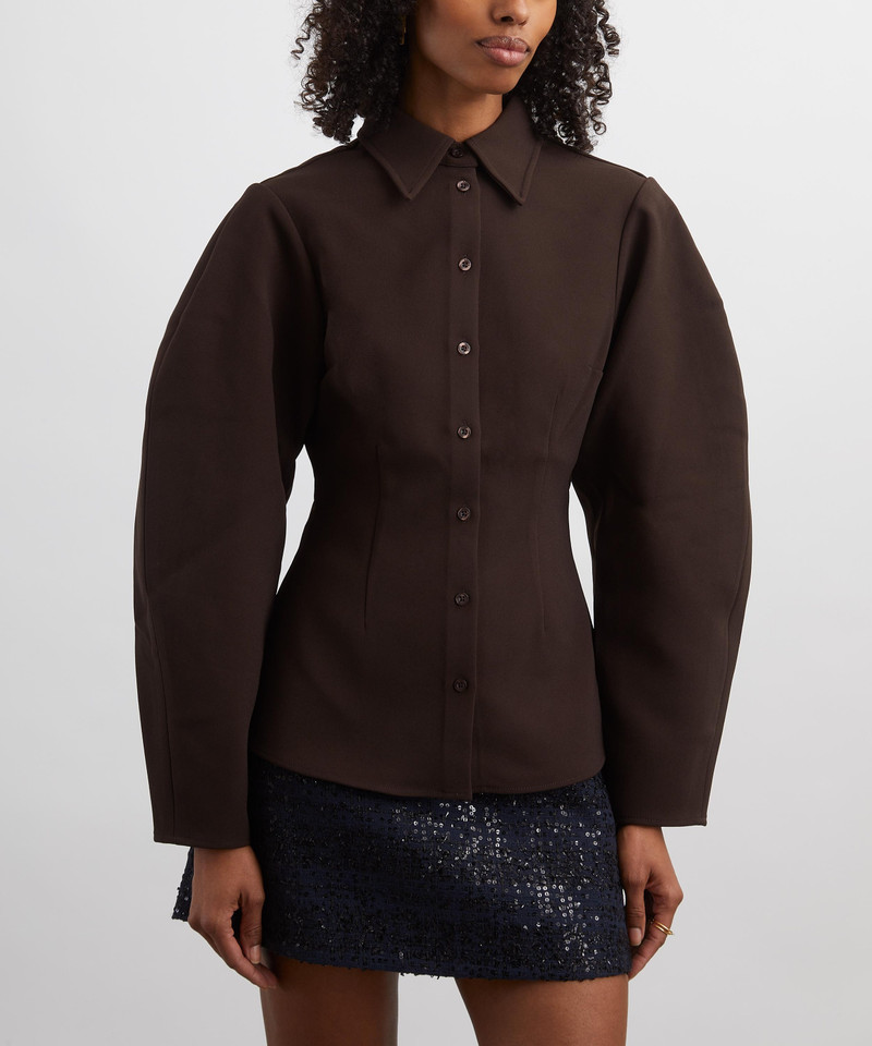 ROTATE Suiting Fitted Shirt outlook