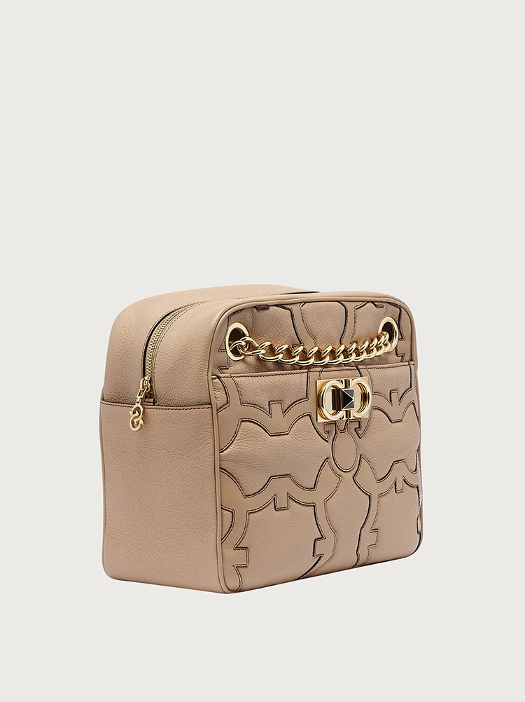 FERRAGAMO ICONIC CROSS BODY BAG - 2