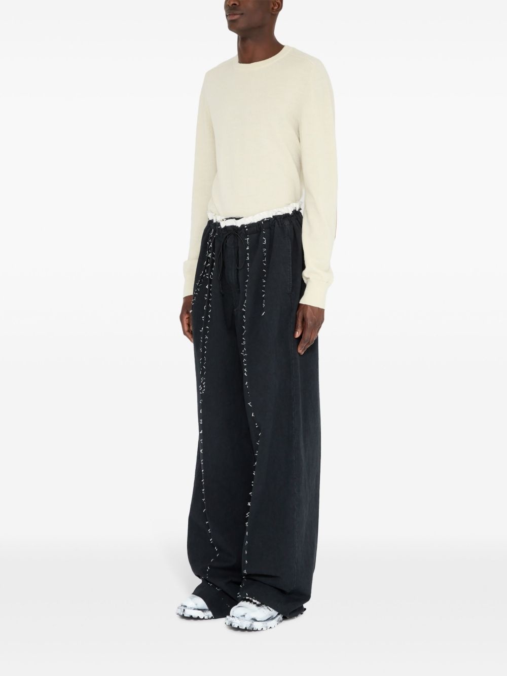 four-stitch logo track pants - 6