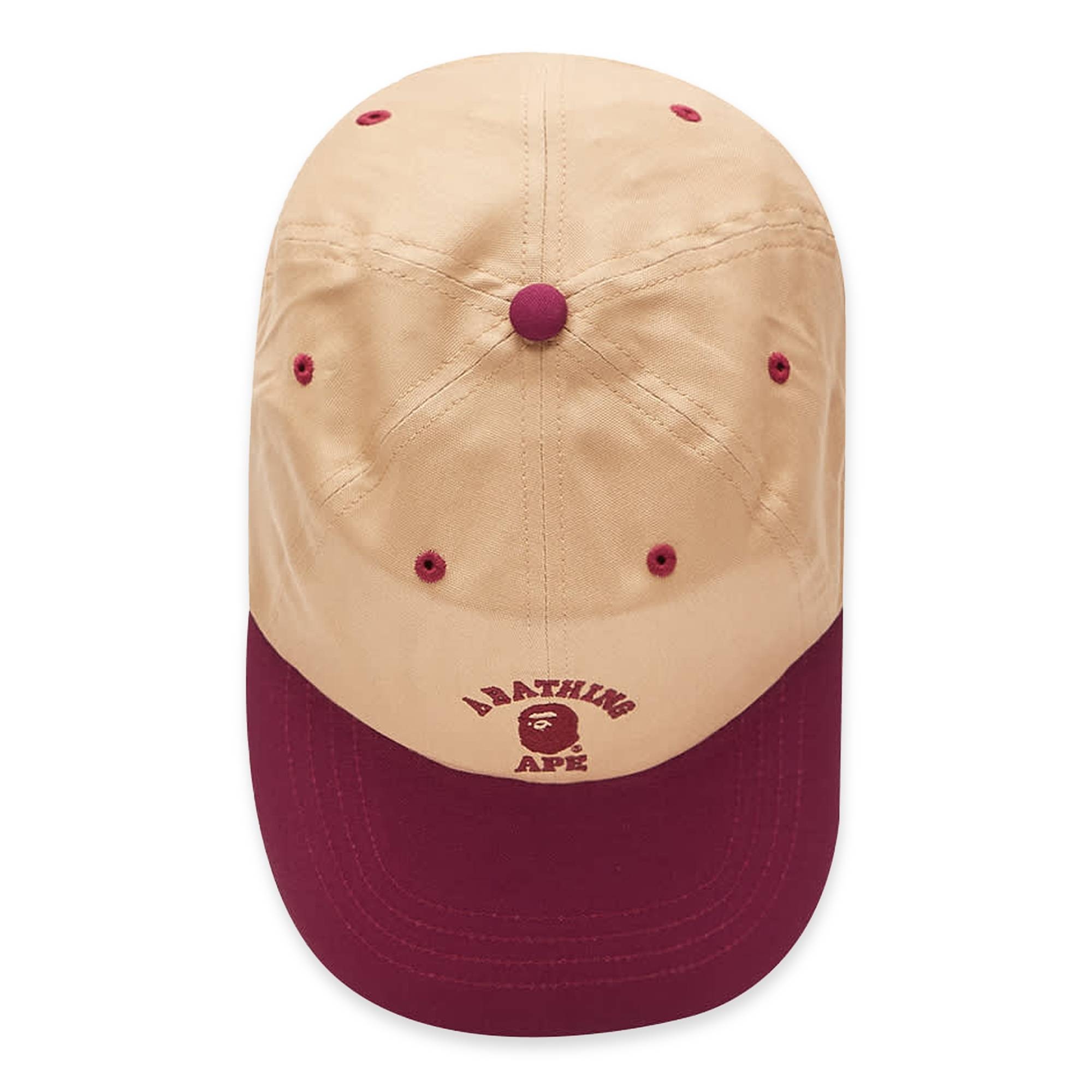 BAPE College Panel Cap 'Beige' - 1