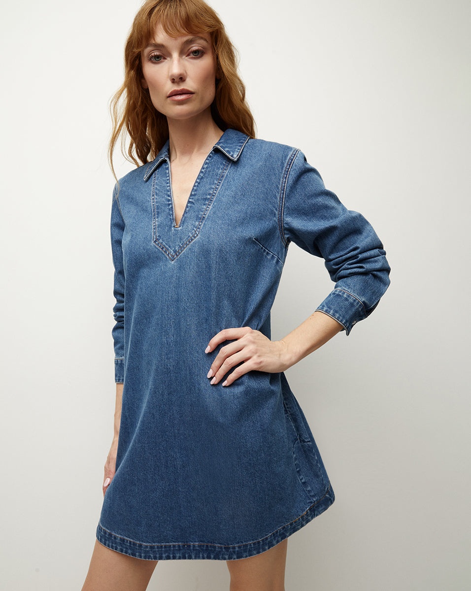 WASTA DENIM DRESS - 4