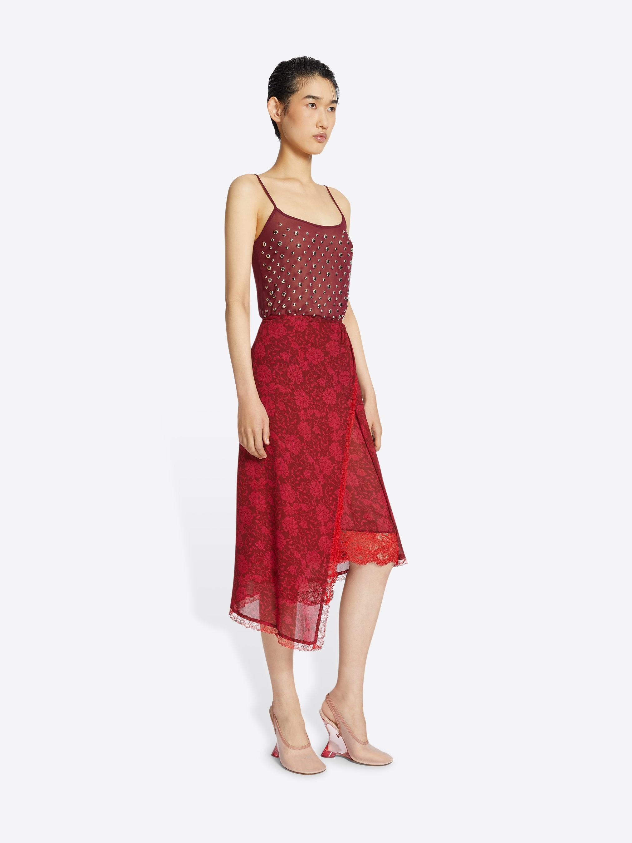 VISCOSE WRAP SKIRT - 3