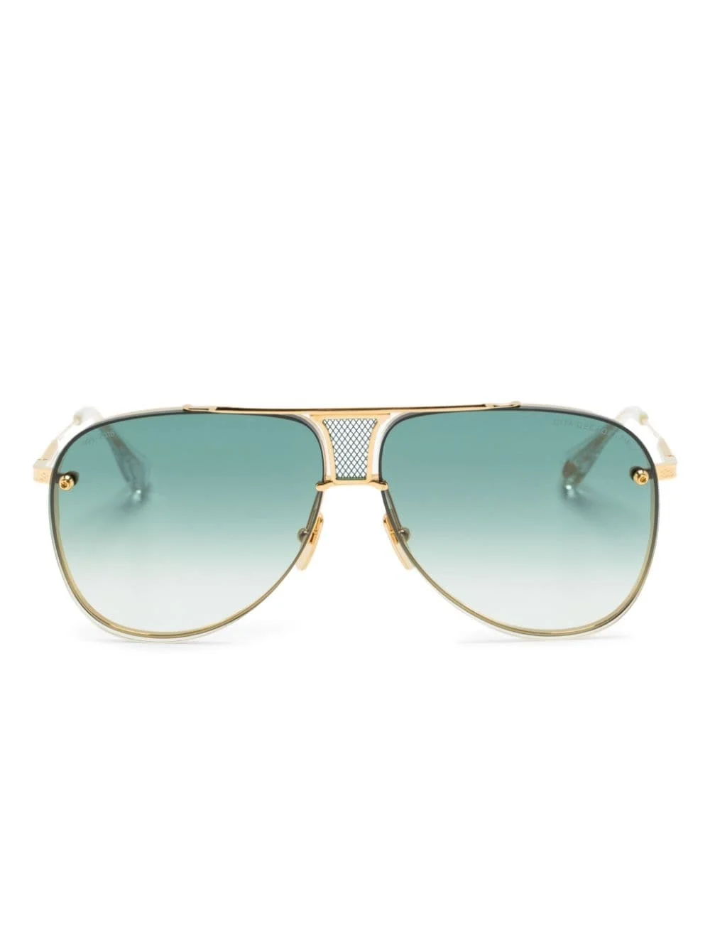 Decade pilot-frame sunglasses - 1