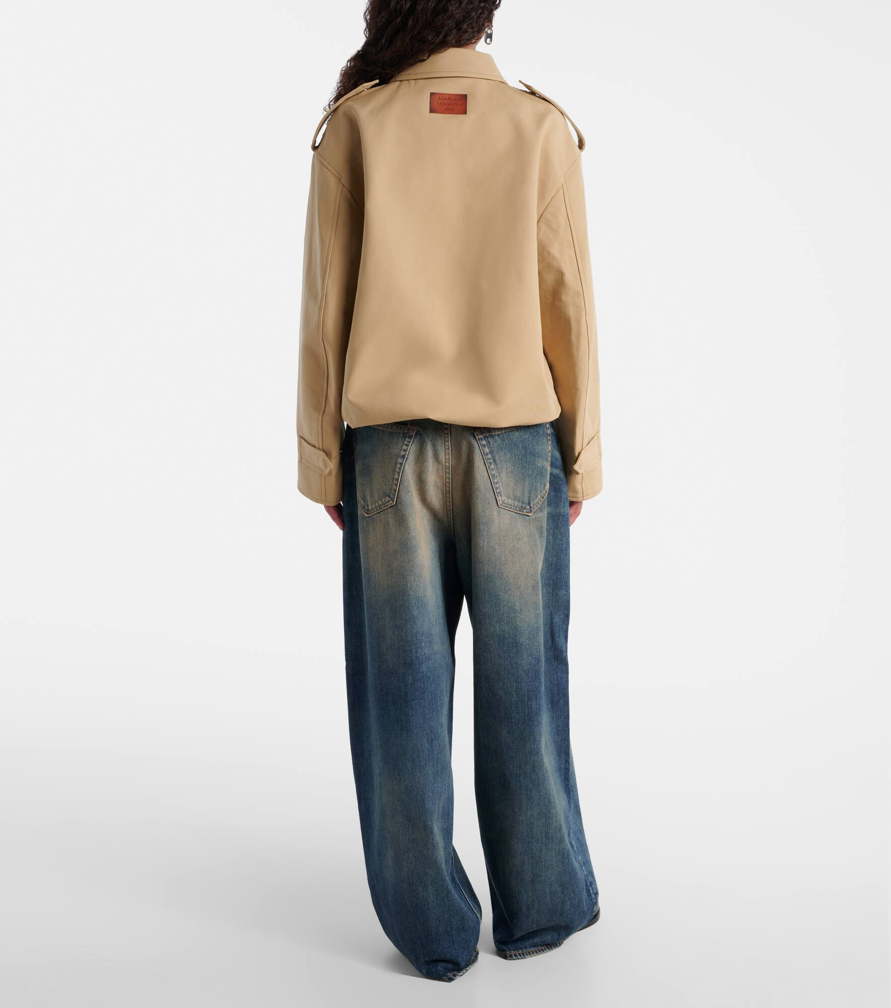 Cotton satin jacket - 3