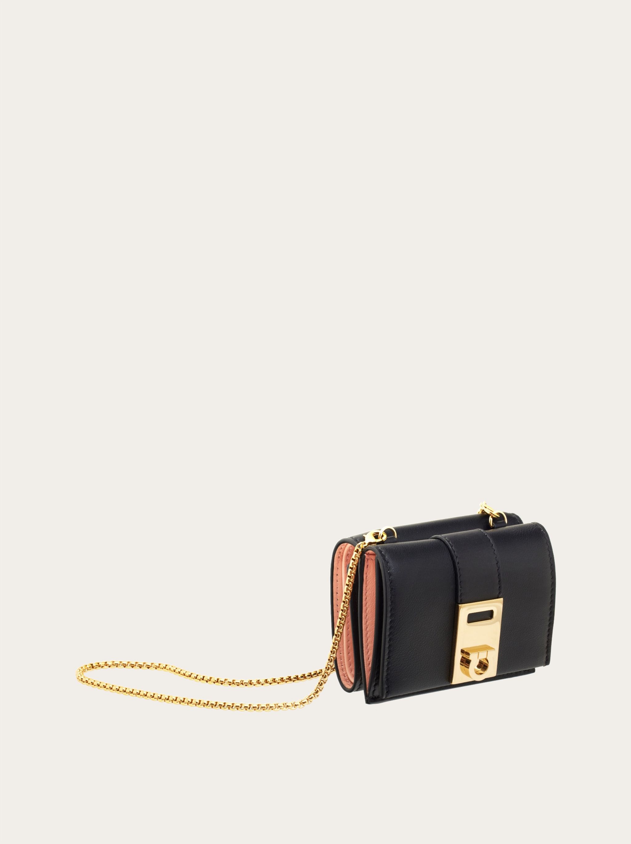 Two-tone Hug wallet with strap - 6