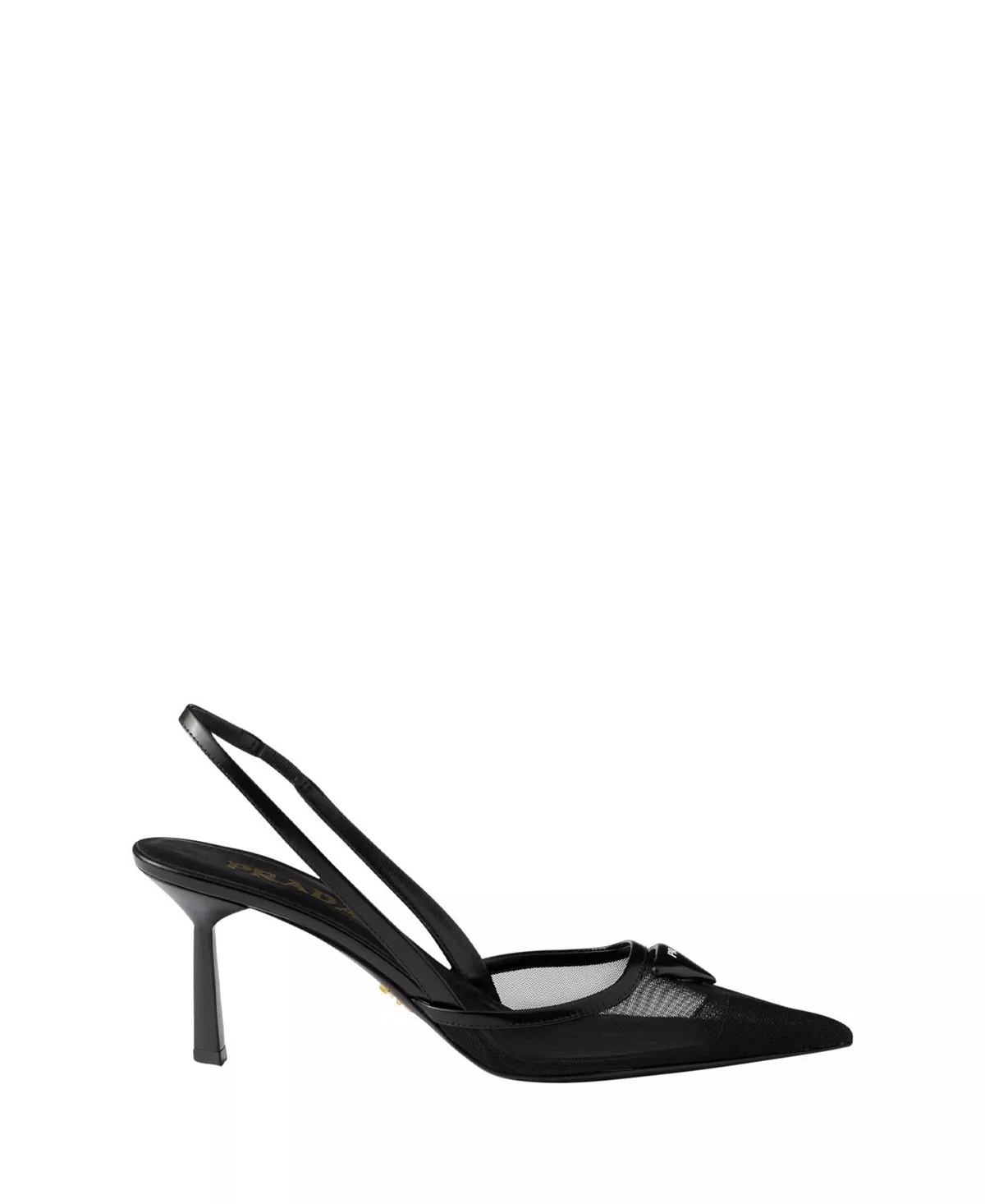 Women's Mesh Fabric Slingback Pumps - 2