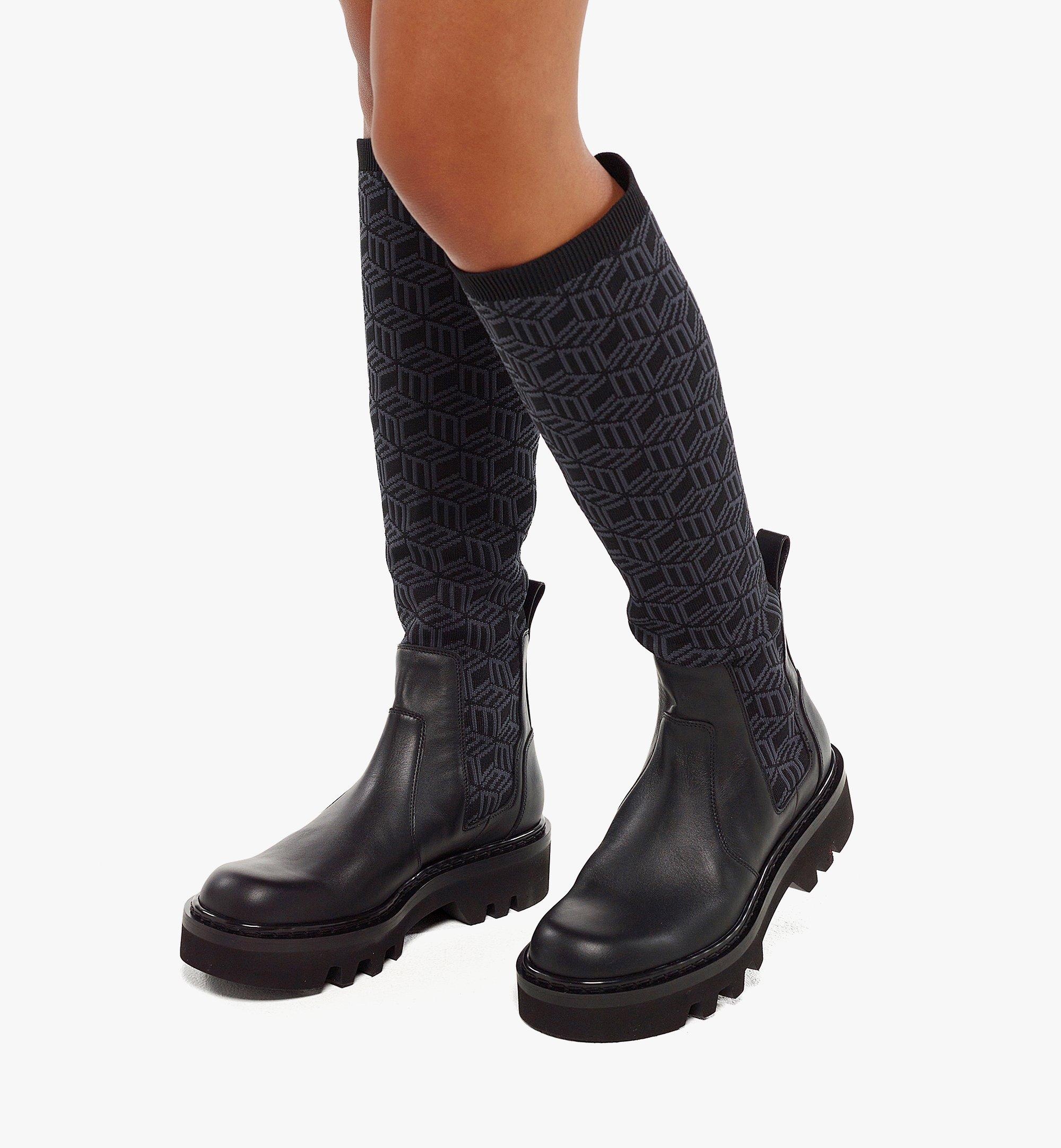 Women’s Long Boots in Calf Leather - 6