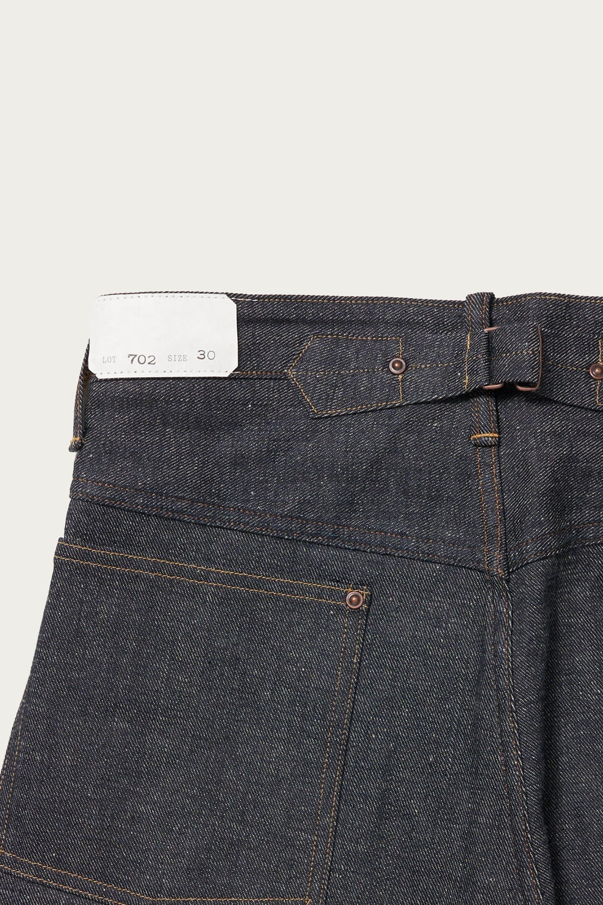 Lot. 702 Denim Trousers SS25 - Raw Indigo - 4