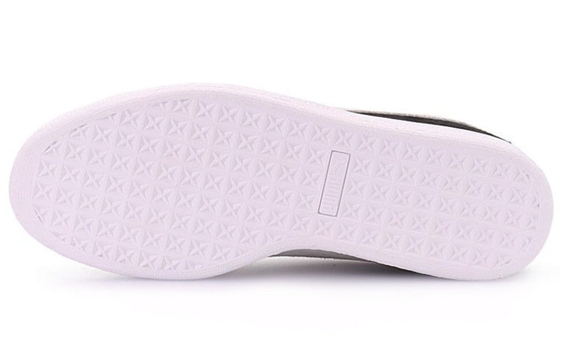 Puma Suede 클래식 에코 블랙 화이트 7