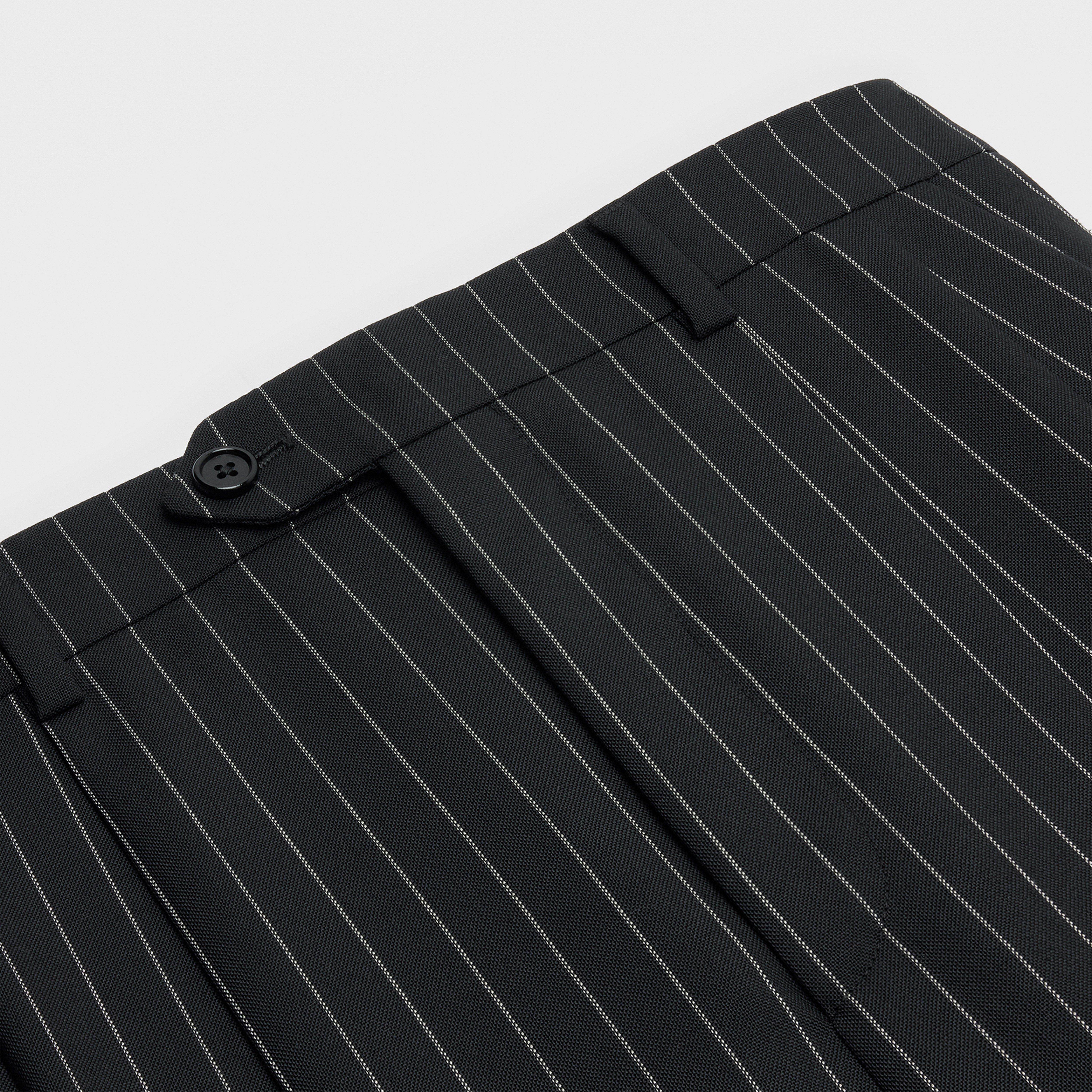 SKATE PANTS IN STRIPED WOOL FABRIC - 3