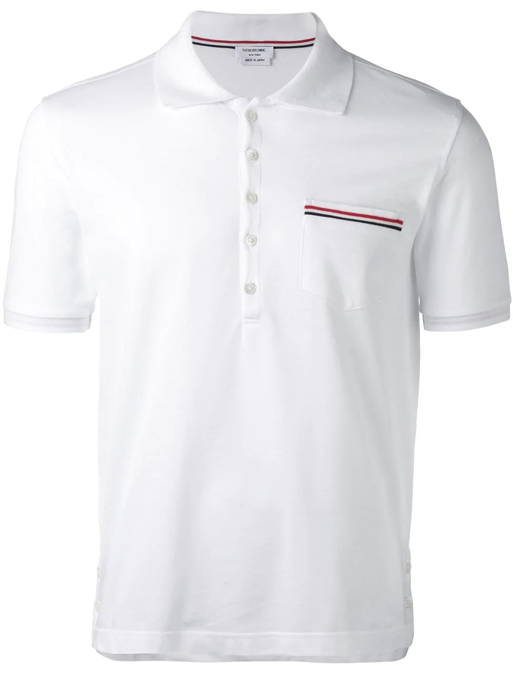 chest pocket polo shirt - 1