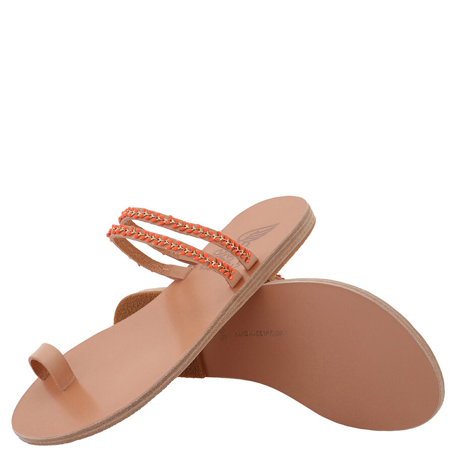 Ancient Greek Sandals Ladies Skalida Flat Sandals - 2