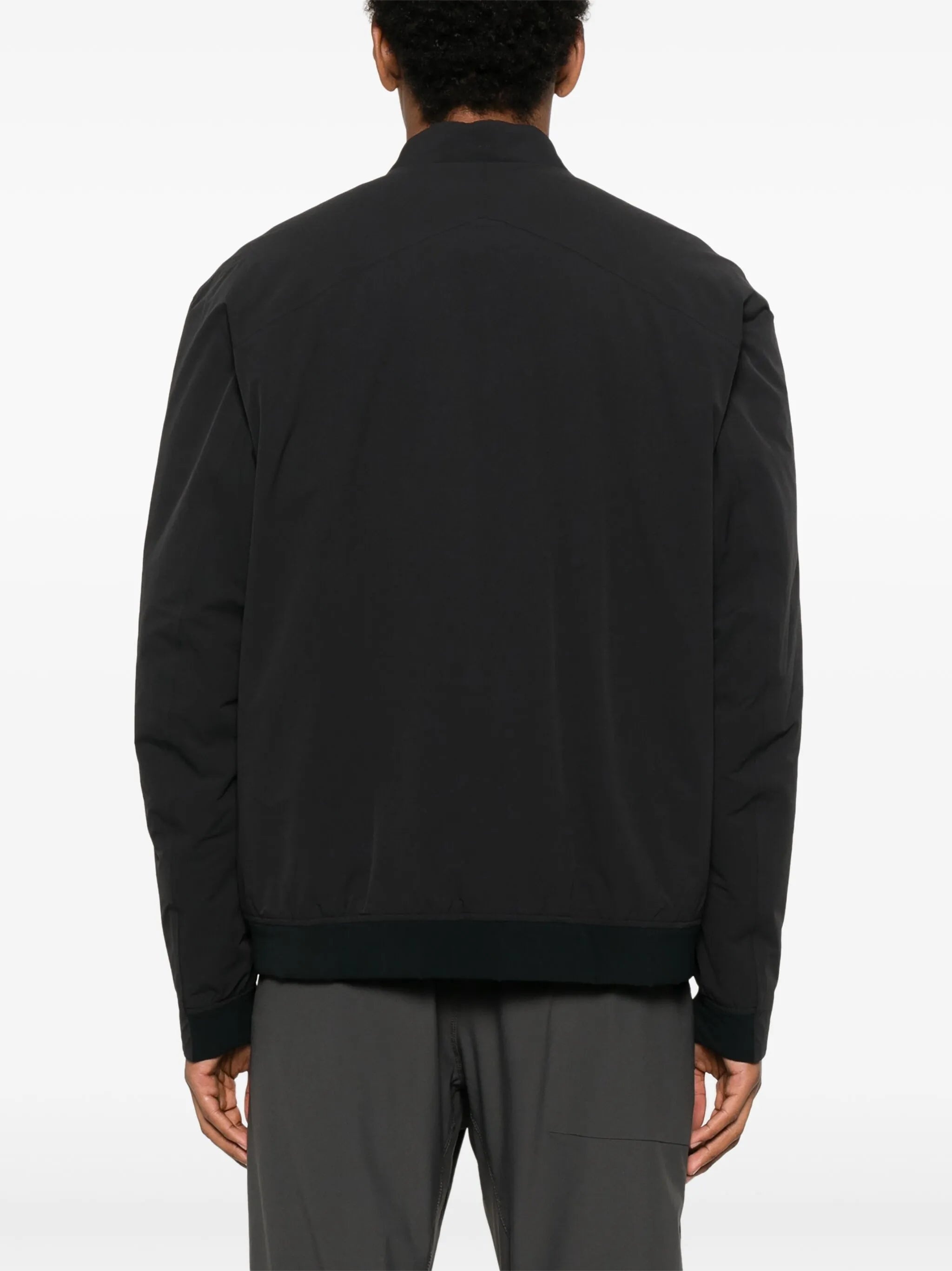 Baseball-collar Bomber Jacket - 4