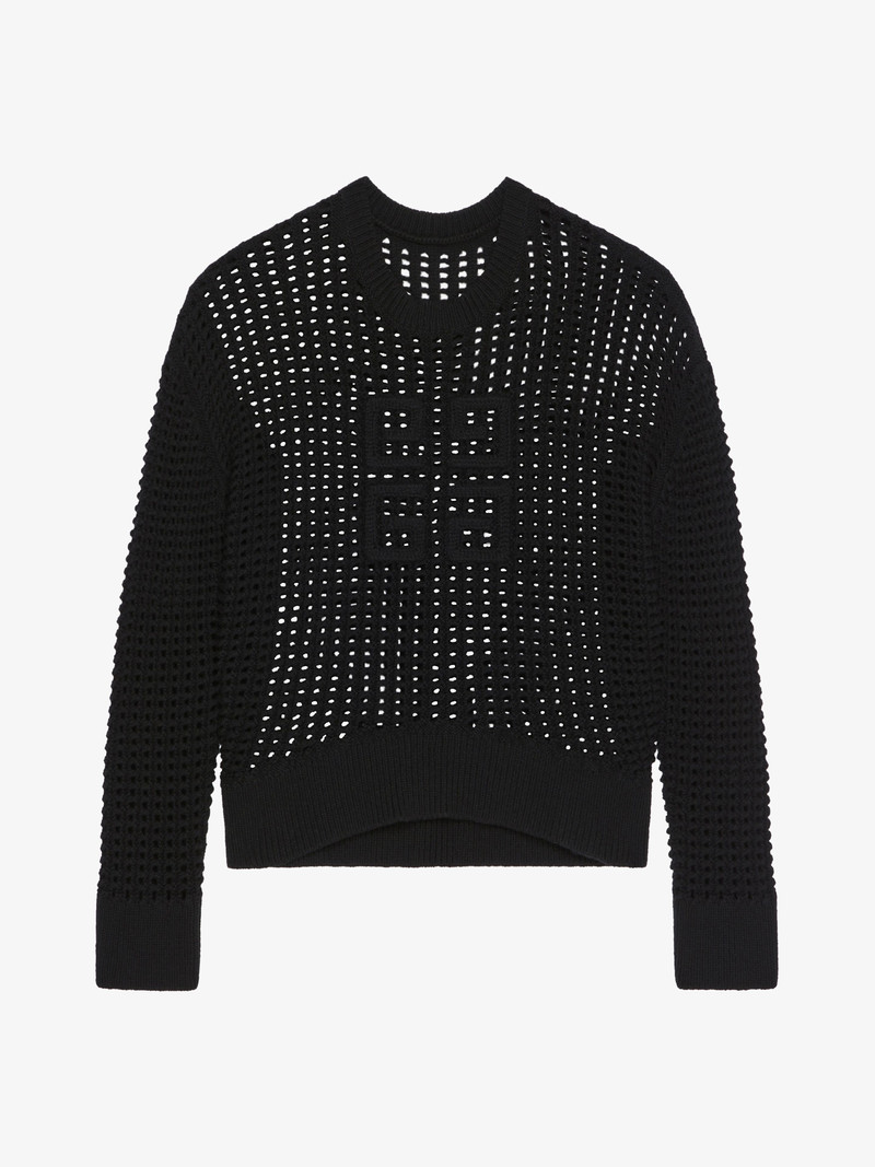 4G SWEATER IN WOOL AND CASHMERE - 1