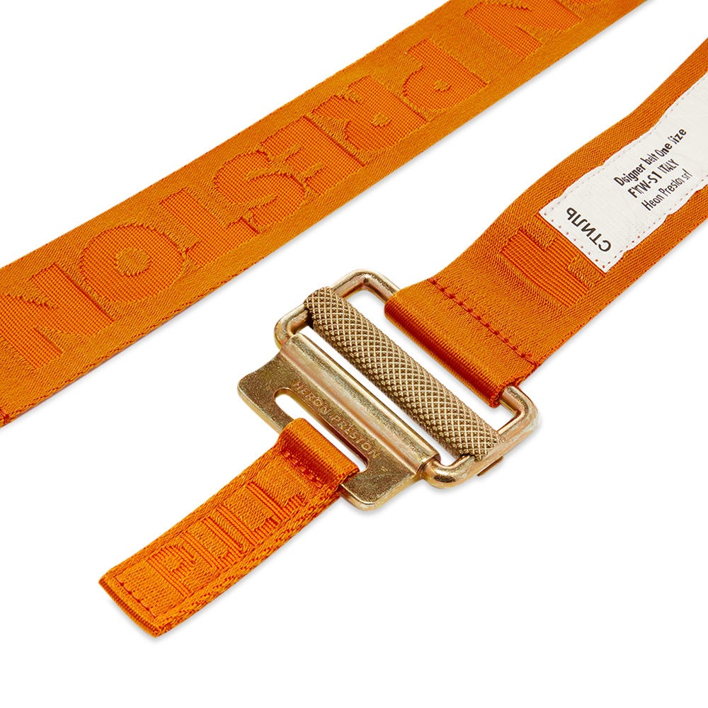 Heron Preston Classic Buckle Tape Belt - 2