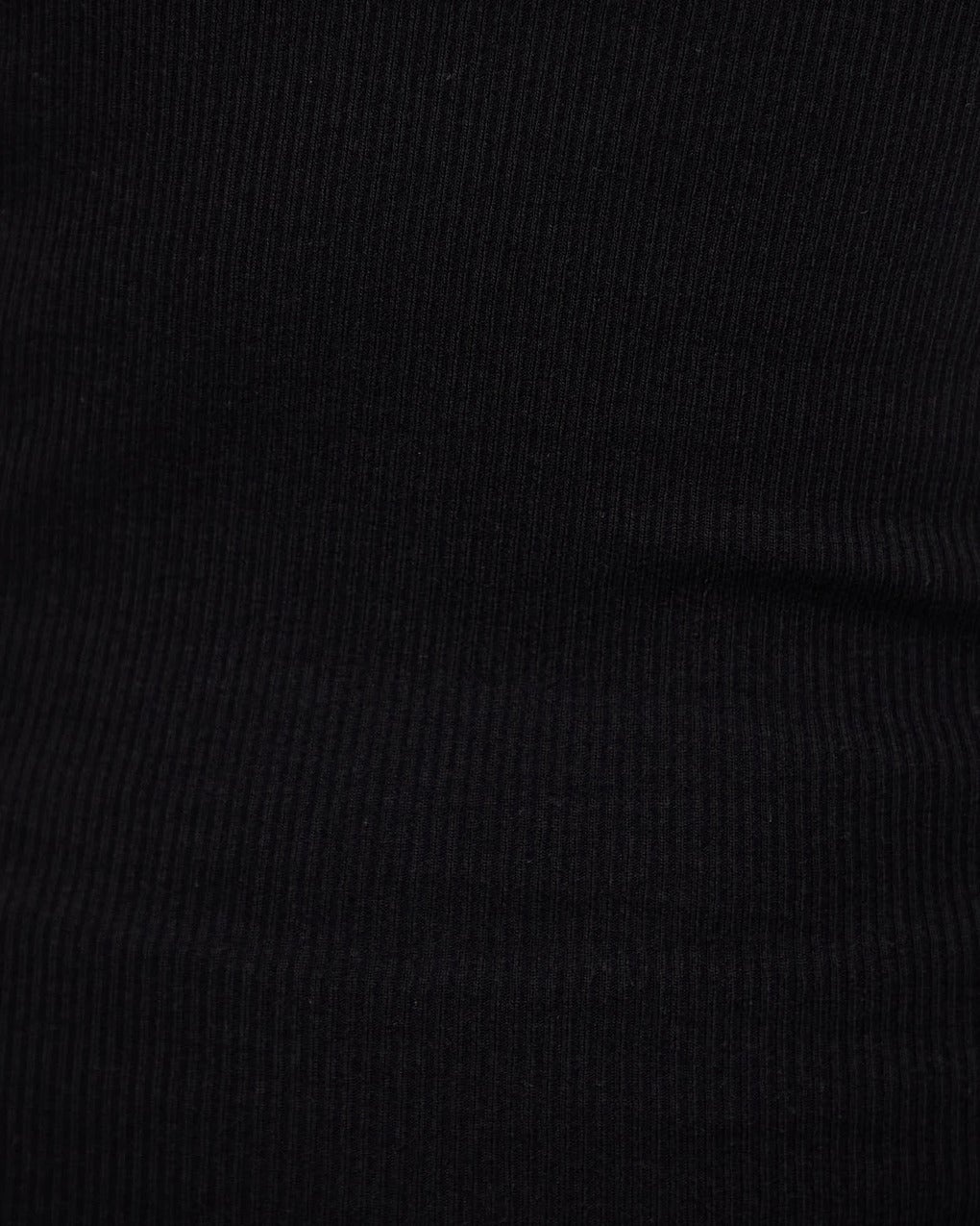 Top High Neck Fitted Tank  Black - 6