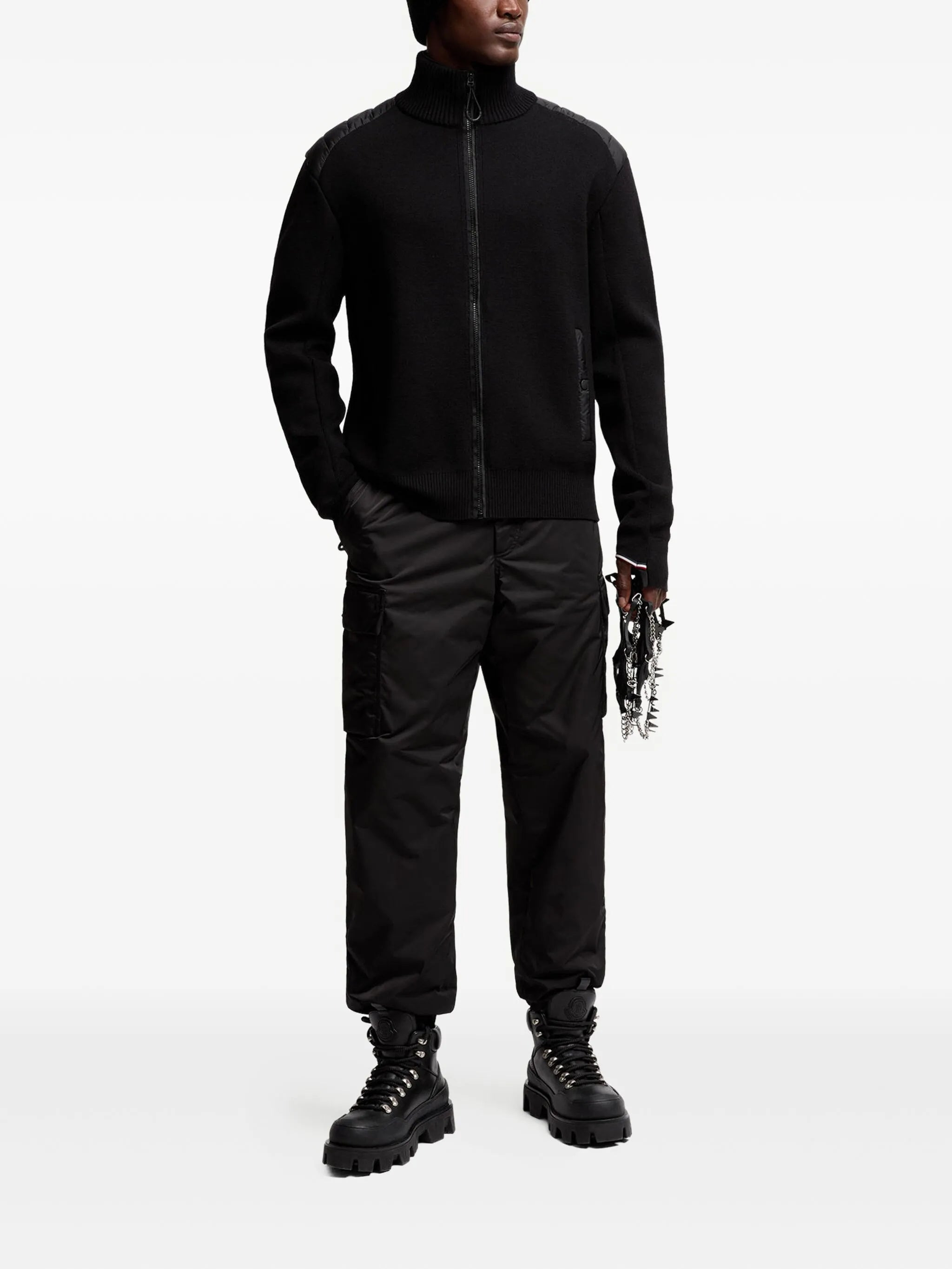 Moncler Grenoble Zip Shoulder-panel Cardigan - 2