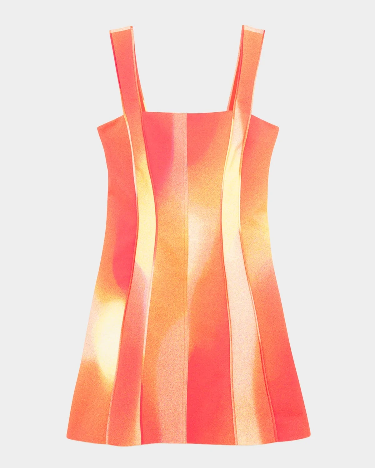 Calyx Square-Neck Mini Dress - 1