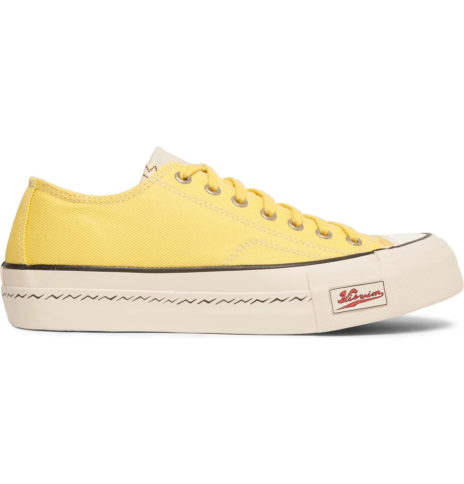 Skagway Leather-Trimmed Canvas Sneakers - 1