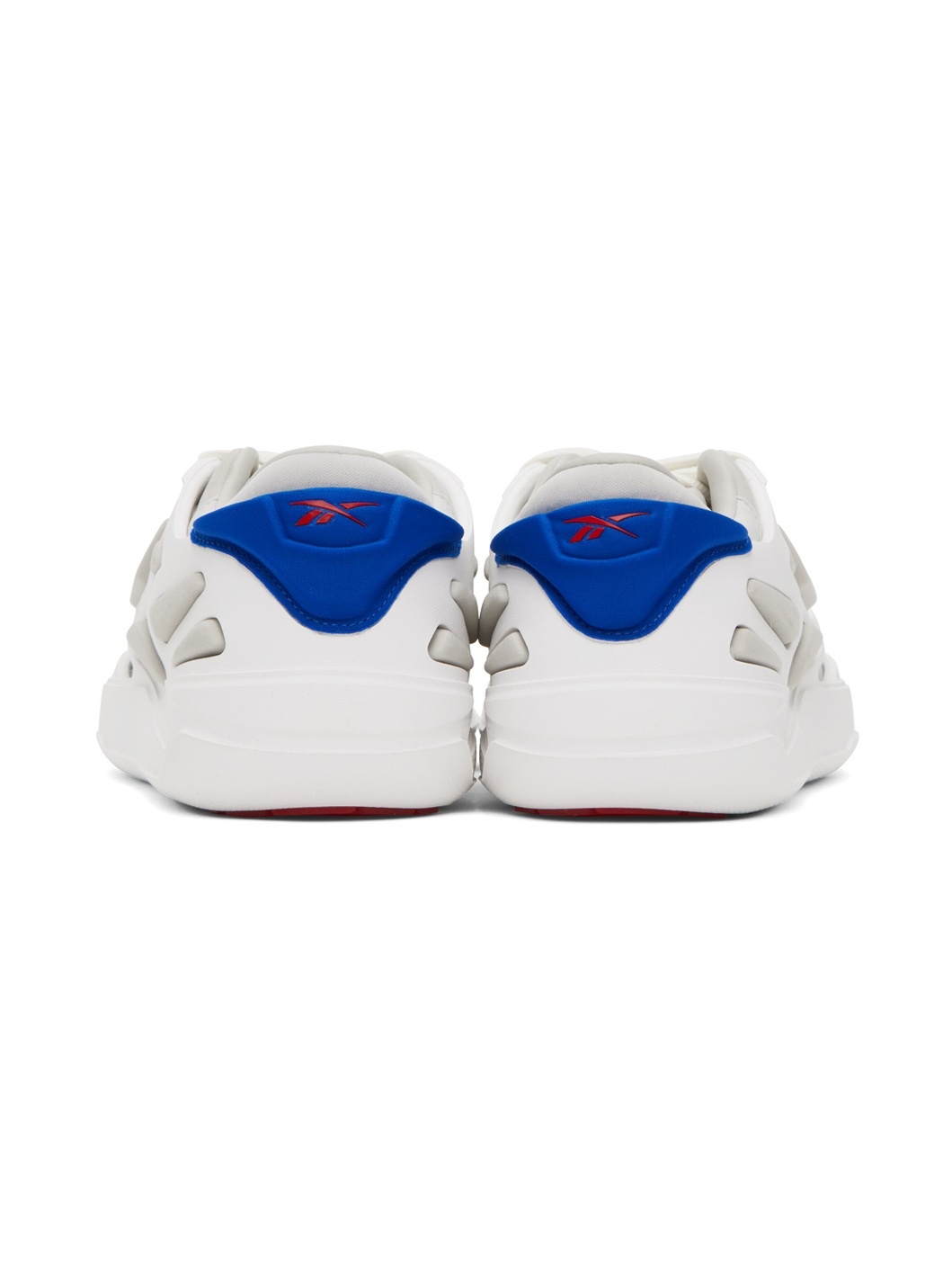 White & Blue Club C FWD Sneakers - 2