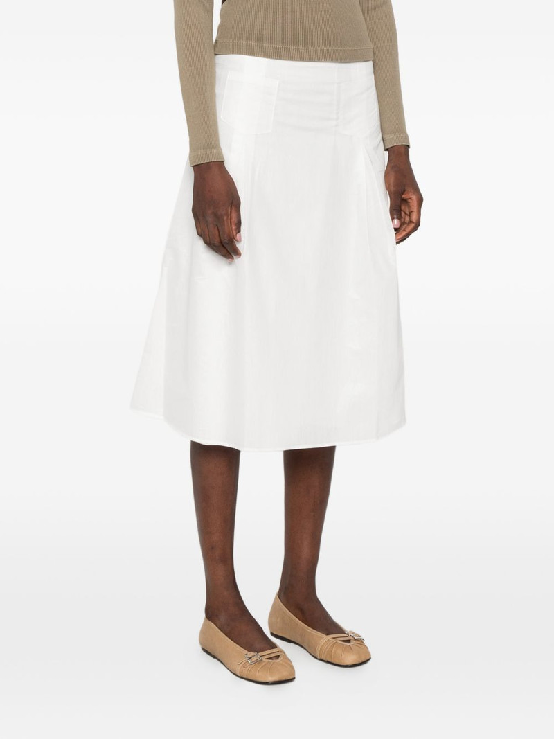 pleated patch-pocket midi skirt 3