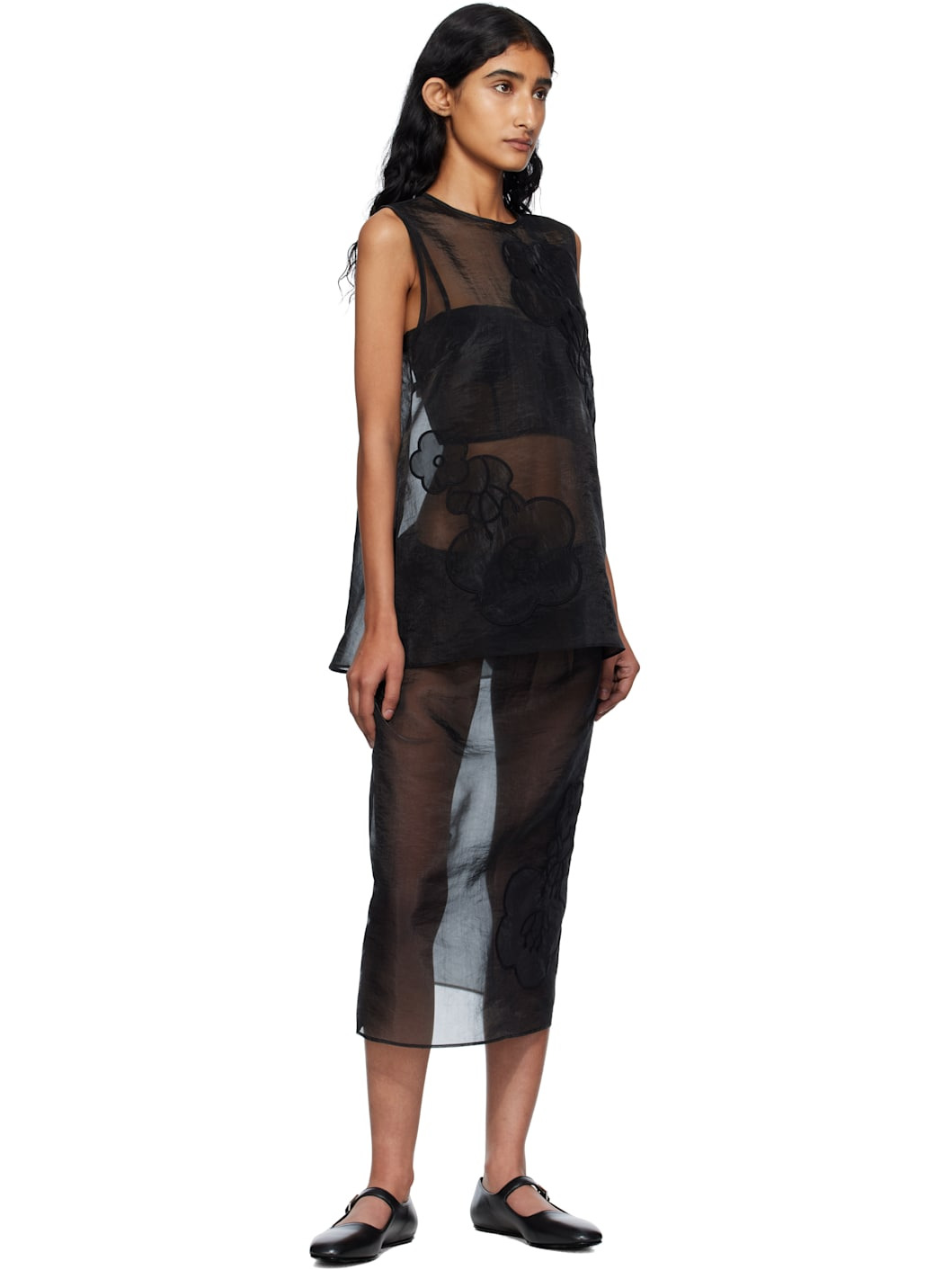 Black Alba Tank Top - 4