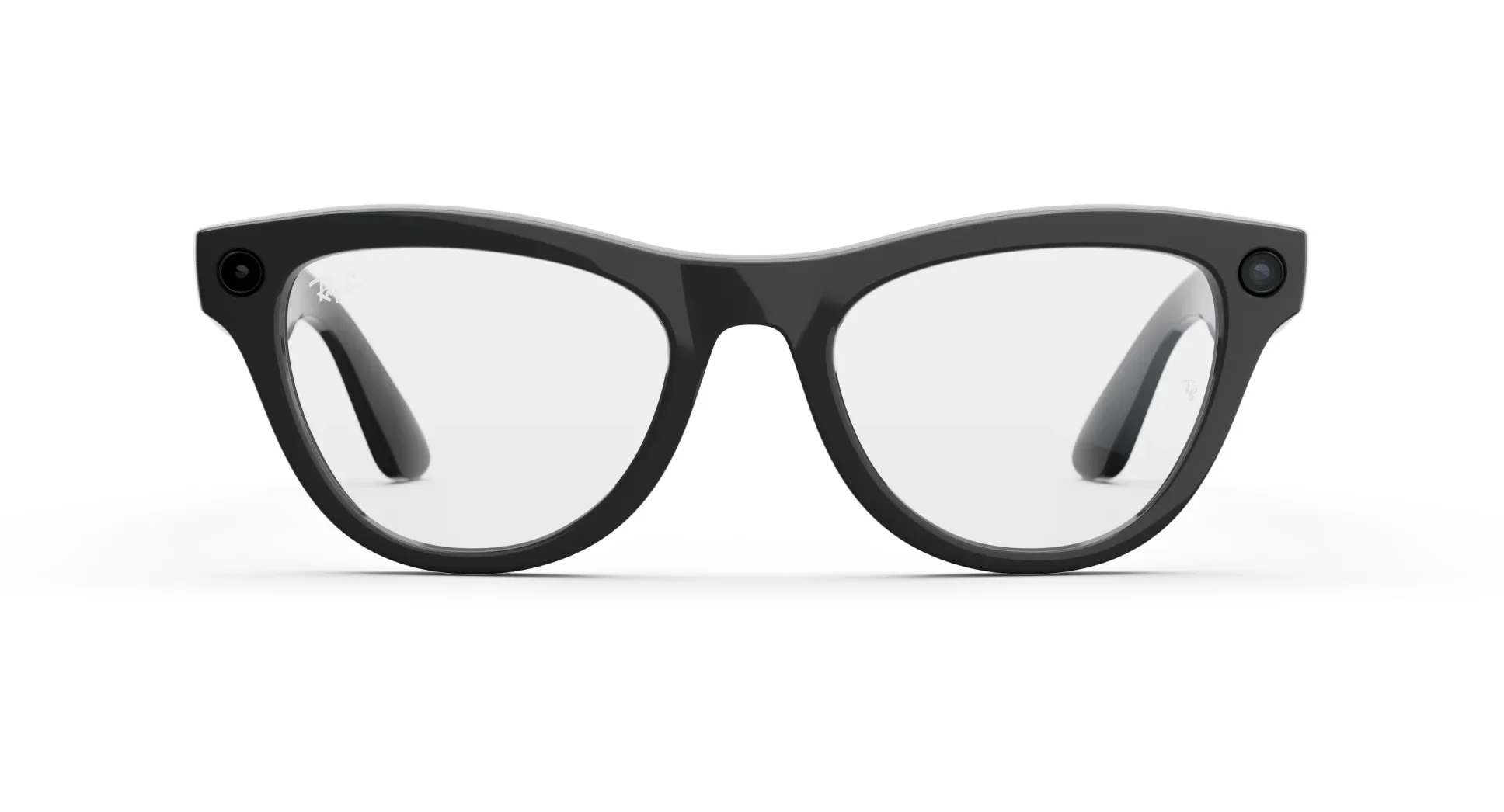 Ray-Ban Meta Skyler (Gen 1), Shiny Black / Clear, Standard - 1