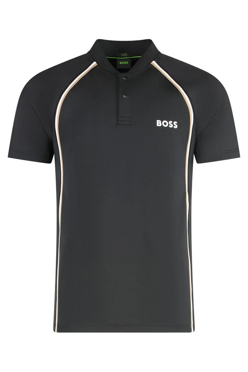 Boss Technical Fabric Polo Shirt - 1