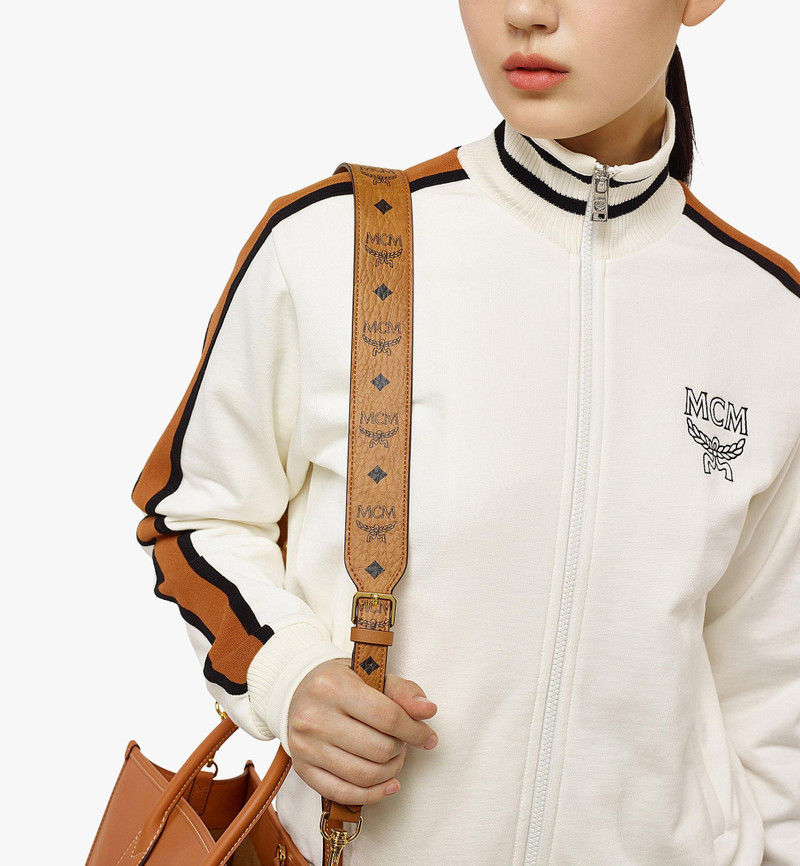 MCM Buckle Shoulder Strap in Visetos outlook